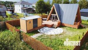 Дом 65м², 1-этажный, посуточно,