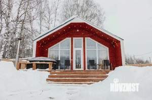 Дом 56м², 1-этажный, посуточно,