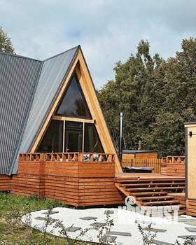 Дом 65м², 1-этажный, посуточно,