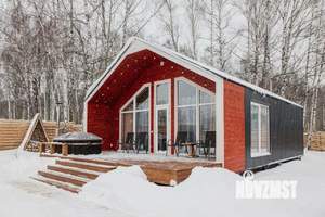 Дом 56м², 1-этажный, посуточно,