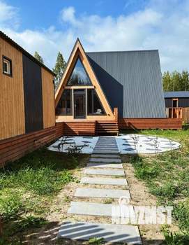 Дом 65м², 1-этажный, посуточно,