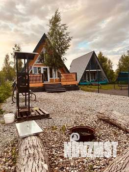 Дом 72м², 2-этажный, посуточно,