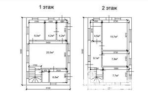 Дача 150м², 2-этажный, участок 10 сот.