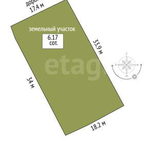 Дом 75м², 2-этажный, участок 6 сот.