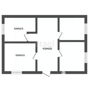 Дом 71м², 1-этажный, участок 15 сот.