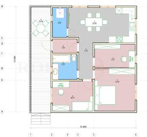 Дом 73м², 1-этажный, участок 10 сот.
