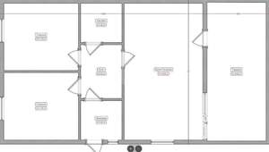 Дом 84м², 1-этажный, участок 14 сот.