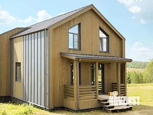 Дом 155м², 2-этажный, участок 11 сот.