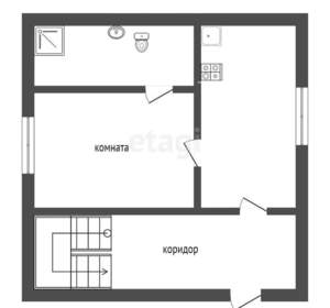 Дом 52м², 2-этажный, участок 3 сот.