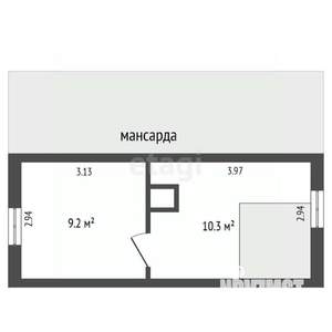 Дом 73м², 3-этажный, участок 10 сот.