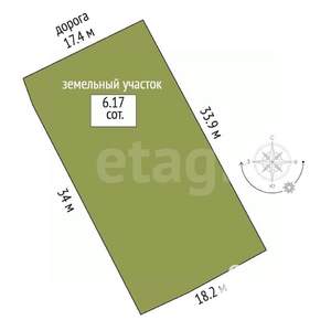 Дом 75м², 2-этажный, участок 6 сот.