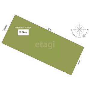 Дом 100м², 1-этажный, участок 10 сот.