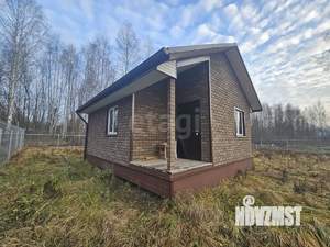 Дом 34м², 1-этажный, участок 10 сот.
