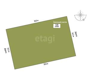 Дом 48м², 2-этажный, участок 5 сот.