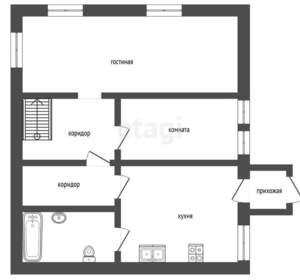 Дом 24м², 2-этажный, участок 6 сот.