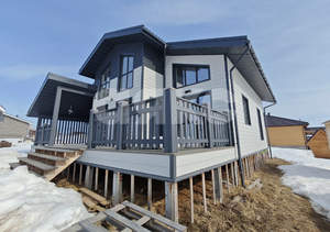 Дом 114м², 1-этажный, участок 6 сот.