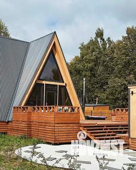 Дом 65м&sup2;, 2-этажный, посуточно, 