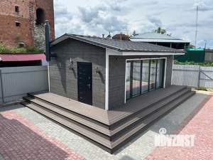Дом 30м&sup2;, 1-этажный, посуточно, 