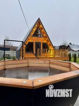 Дом 52м&sup2;, 1-этажный, посуточно, 