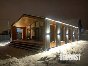 Дом 70м&sup2;, 1-этажный, на длительный срок, 