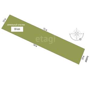 Дом 120м², 2-этажный, участок 10 сот.  