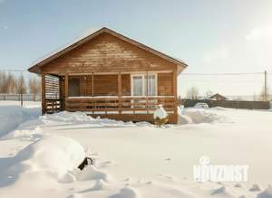 Дом 56м&sup2;, 1-этажный, участок 12 сот.  