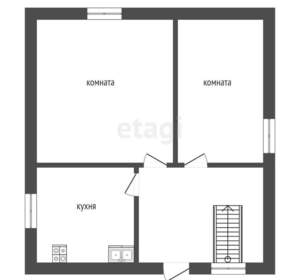 Дом 40м², 2-этажный, участок 7 сот.  