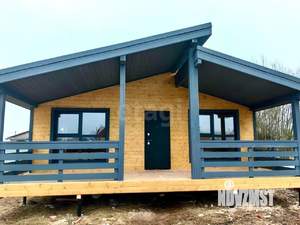 Дом 77м², 1-этажный, участок 10 сот.  