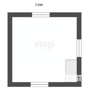 Дом 40м², 2-этажный, участок 5 сот.  