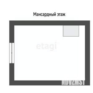 Дом 12м&sup2;, 1-этажный, участок 6 сот.  