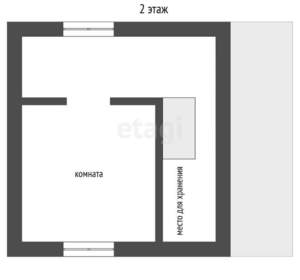 Дача 58м², 2-этажный, участок 5 сот.  
