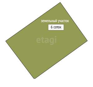 Дача 25м², 2-этажный, участок 6 сот.  