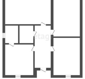 Дом 110м², 1-этажный, участок 10 сот.  
