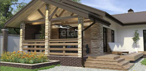 Дом 54м², 1-этажный, участок 12 сот.  