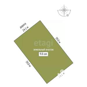 Дача 12м², 1-этажный, участок 19 сот.  