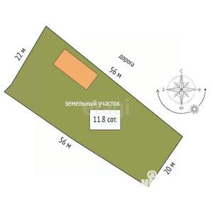 Дом 151м², 2-этажный, участок 12 сот.  