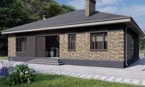 Дом 180м&sup2;, 1-этажный, участок 10 сот.  