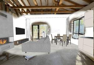 Дом 96м&sup2;, 1-этажный, участок 10 сот.  