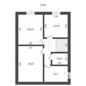 Дом 131м², 2-этажный, участок 18 сот.  