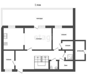 Дом 240м², 2-этажный, участок 8 сот.  