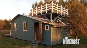 Дом 54м&sup2;, 1-этажный, участок 17 сот.  