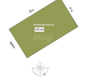 Дом 150м², 1-этажный, участок 5 сот.  