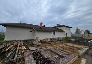 Дом 423м&sup2;, 2-этажный, участок 14 сот.  