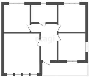 Дом 120м², 2-этажный, участок 9 сот.  