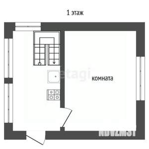 Дача 45м², 2-этажный, участок 5 сот.  