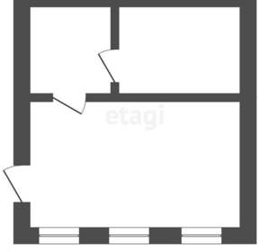 Дом 38м², 2-этажный, участок 8 сот.  