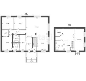 Дом 320м², 1-этажный, участок 13 сот.  