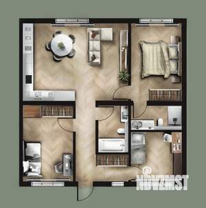 Дом 100м², 1-этажный, участок 5 сот.  