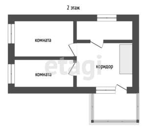 Дом 107м², 2-этажный, участок 5 сот.  