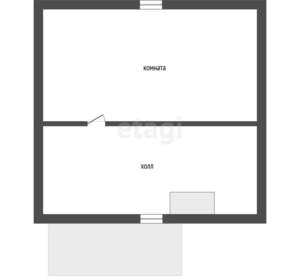Дача 50м², 2-этажный, участок 6 сот.  